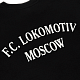 Футболка 2004 Черная с цветной эмблемой (S)