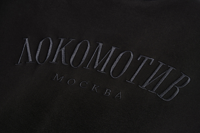 Бомбер FCLM base чёрный (XS)