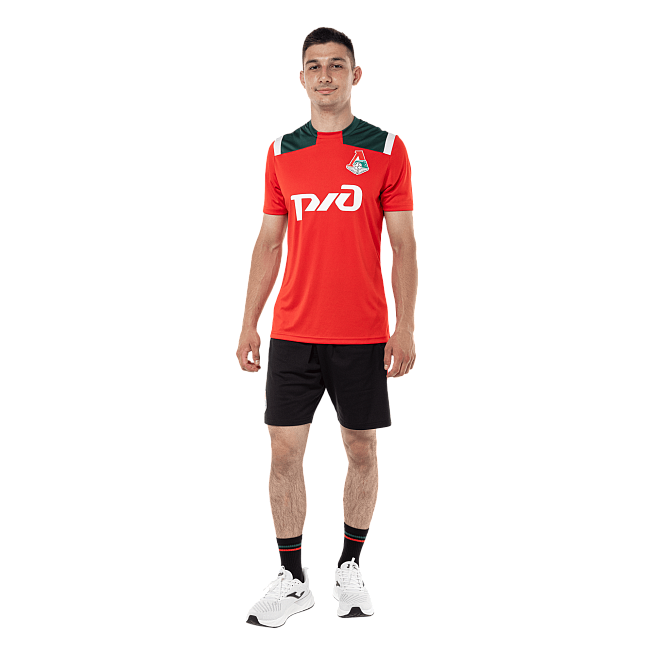 Футболка полиэстер TM10601B1101 (красная, 100% полиэстер)