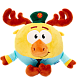 Мягкая игрушка Смешарик Лосяш