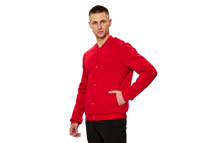 Бомбер FCLM base красный (XS)