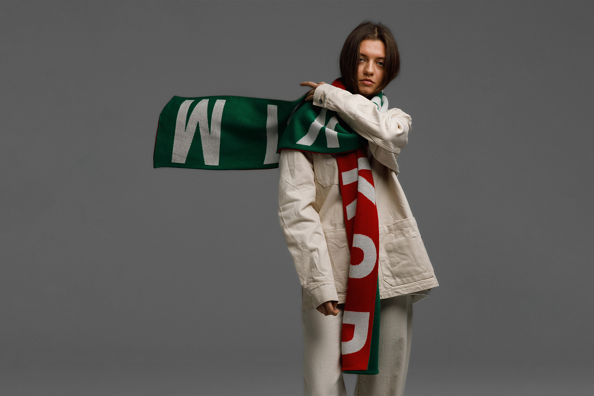 Шарф удлинённый ЧРКЗВ х ПЛНБ