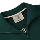 Кофта 1/4 зип 2004 Зеленый с цветной эмблемой (M)