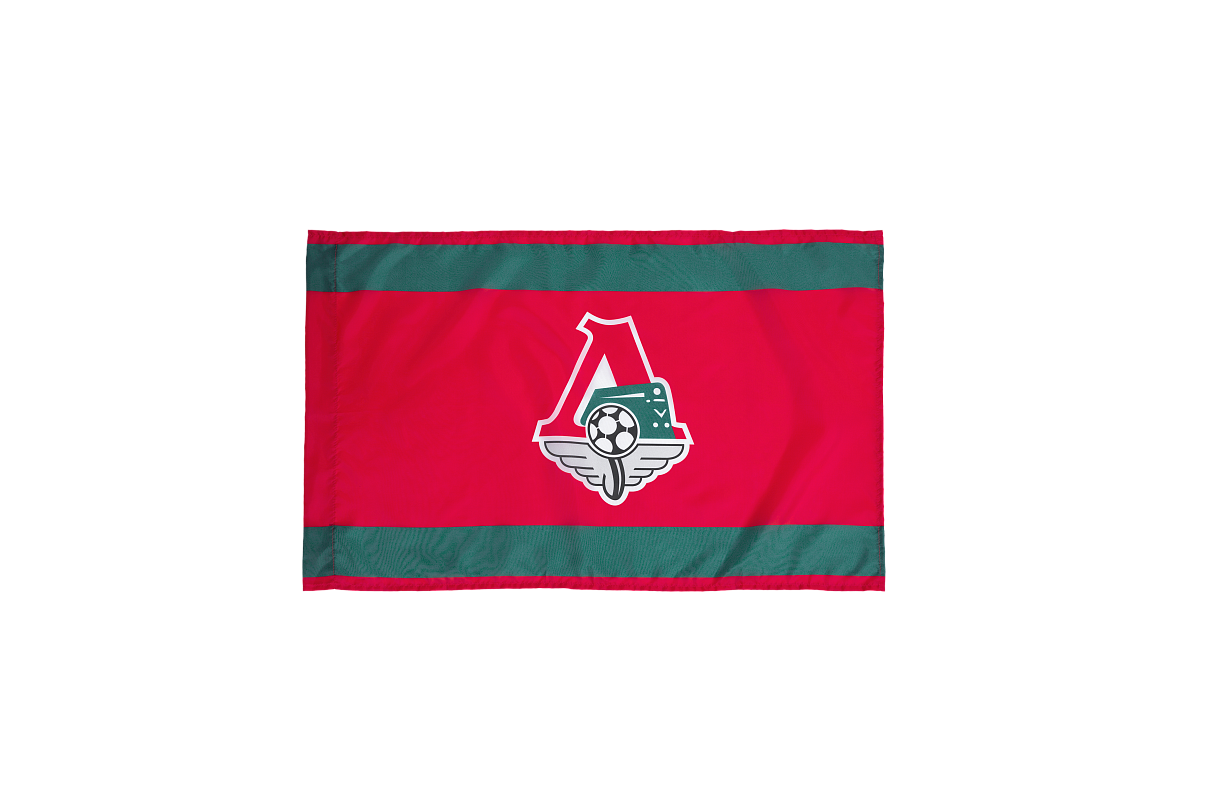 Флаг, полиэфирный шелк (90х135 см.)(Горизантальный)