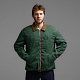Утеплённая куртка (тёмно - зелёная) ЧРКЗВ x ПЛНБ (S)