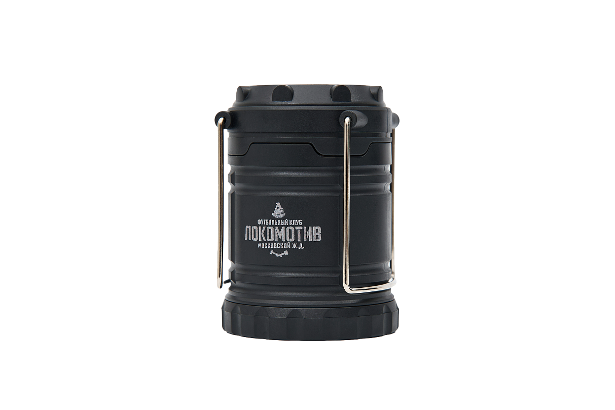 Фонарь пластиковый кемпинговый (черный)