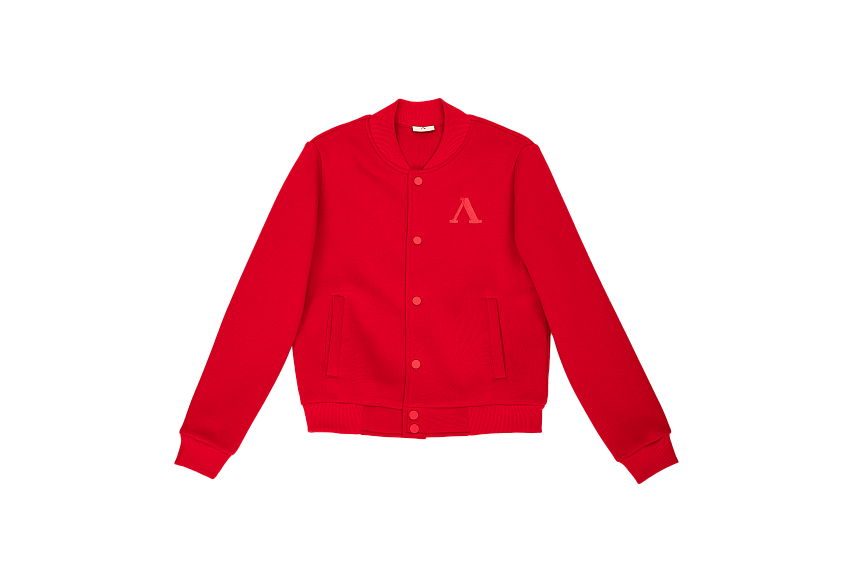 Бомбер FCLM base подростковый красный (134-140)