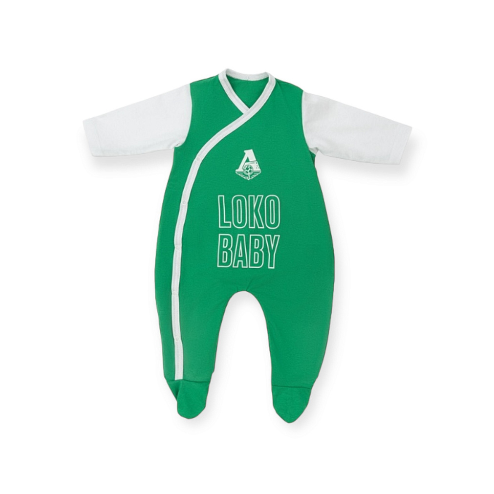 Комбинезон Loko Baby зеленый с белым