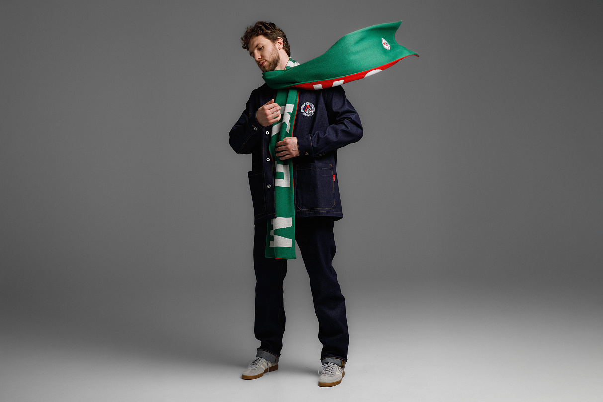 Шарф удлинённый ЧРКЗВ х ПЛНБ