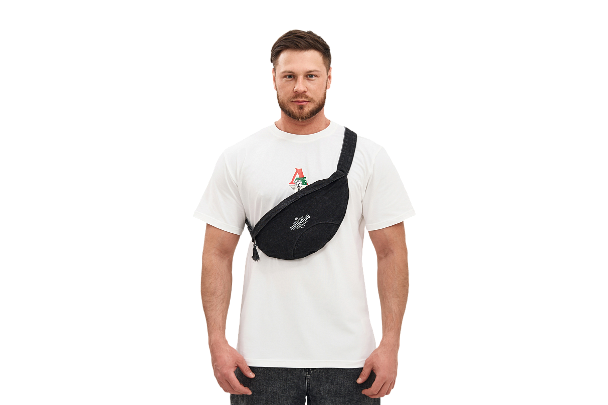 Поясная сумка «Локомотив» (черная).