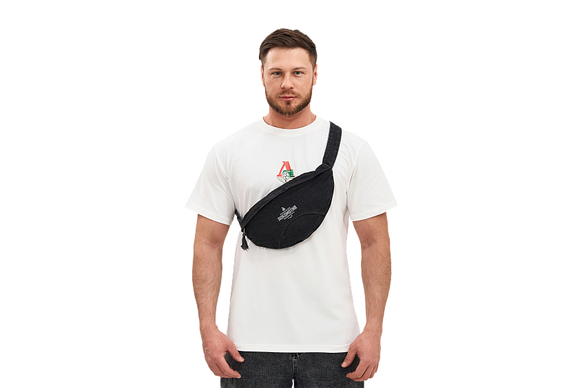 Поясная сумка «Локомотив» (черная).