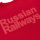 Футболка 2004 Красная монохром (L)