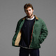 Утеплённая куртка (тёмно - зелёная) ЧРКЗВ x ПЛНБ (S)