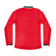 Футболка игровая, длинный рукав (красно/белая, 100% полиэстер) (6XS)