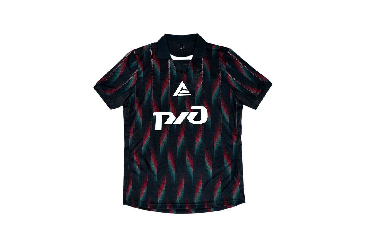 Футболка игровая TM10601B0103 (черная, 100% полиэстер) (6XS)