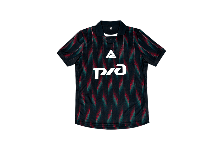 Футболка игровая TM10601B0103 (черная, 100% полиэстер) (6XS)