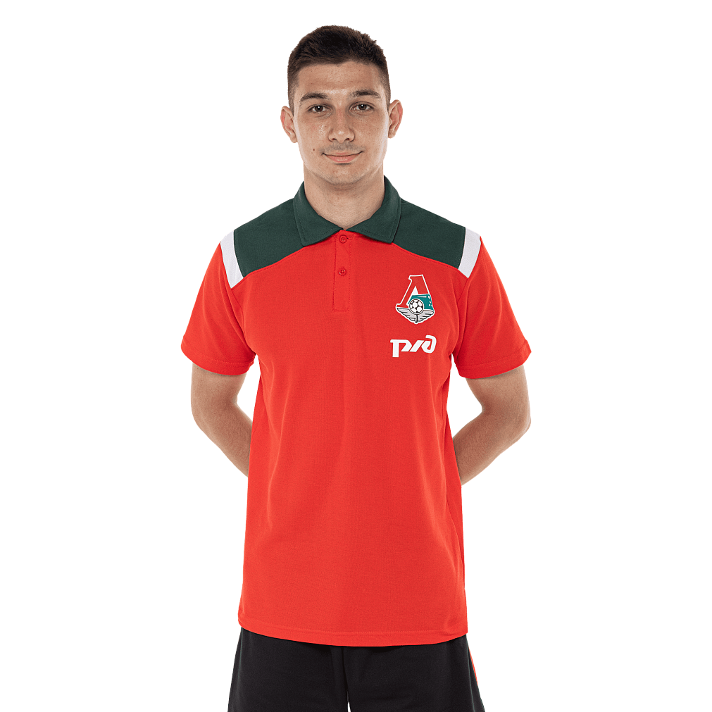 Поло TM10701B3101 (красный, 100% хлопок) (5xs)