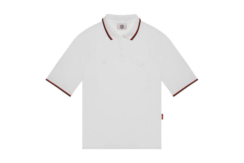 Рубашка -поло (слоновая кость) с эмблемой ЧРКЗВ x ПЛНБ (S)