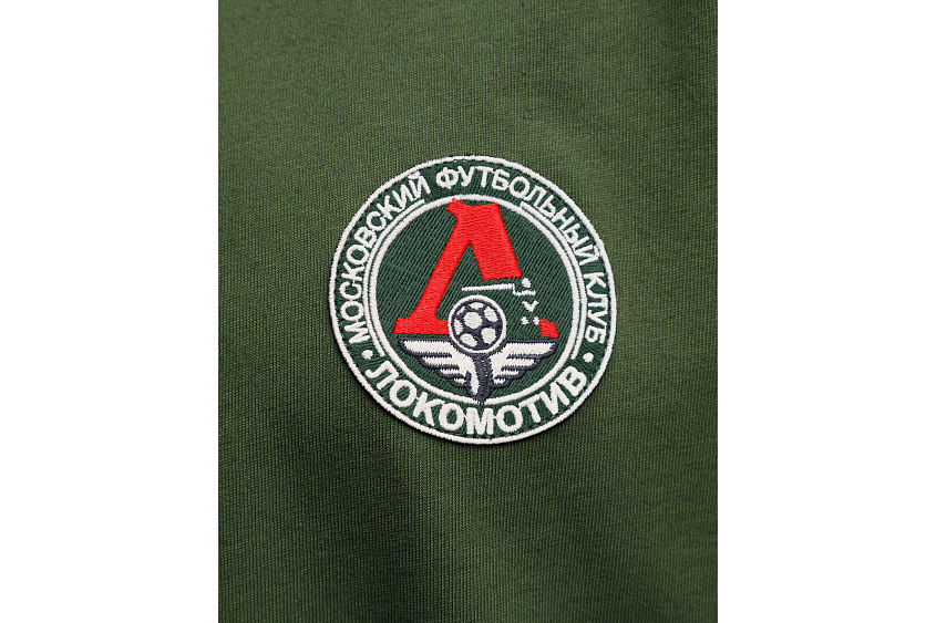 Футболка свободного кроя (зелёная) с эмблемой ЧРКЗВ x ПЛНБ (XS)