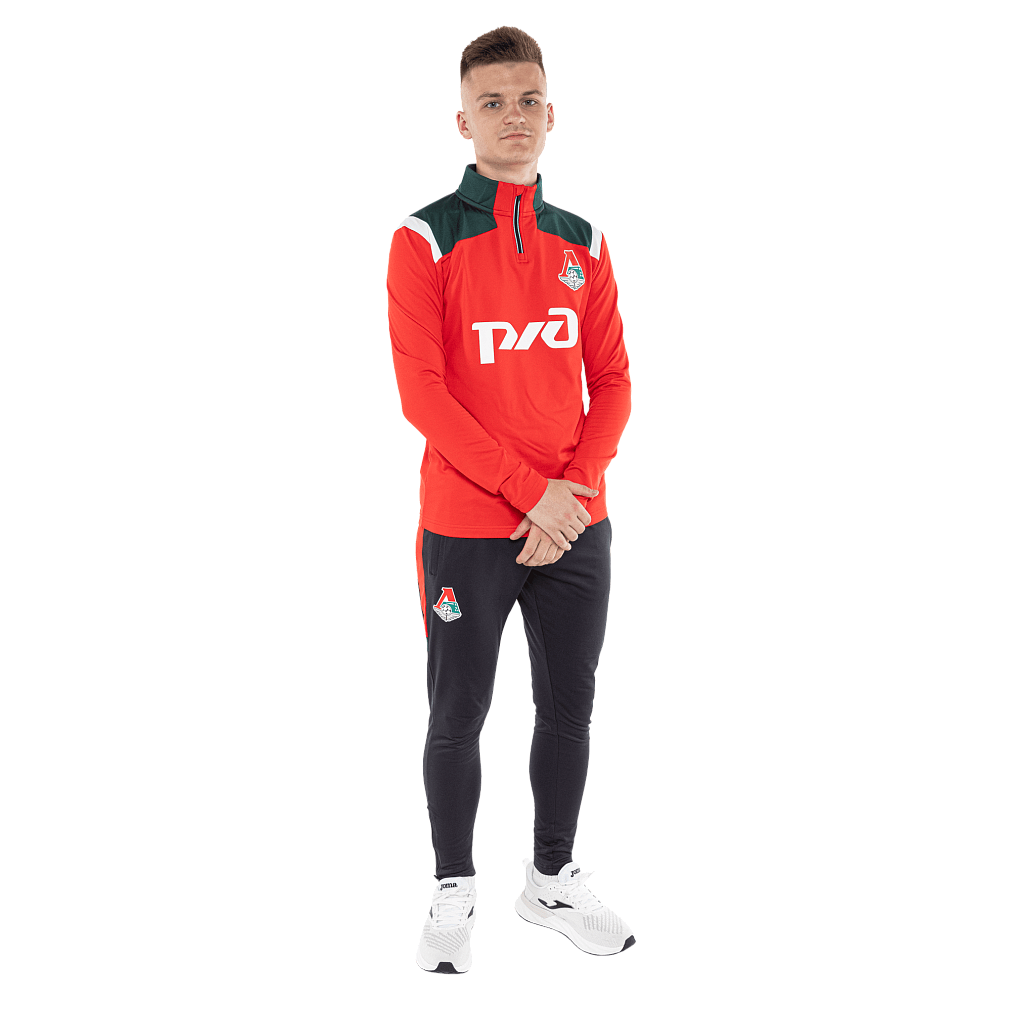 Джемпер тренировочный TM11302B1101 (красный, 90% полиэстер, 10% эластан) (6xs)