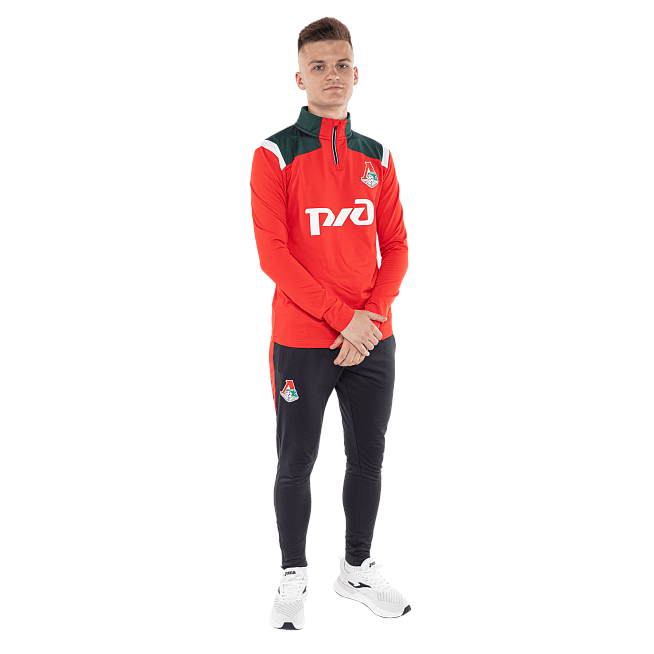 Джемпер тренировочный TM11302B1101 (красный, 90% полиэстер, 10% эластан) (6xs)