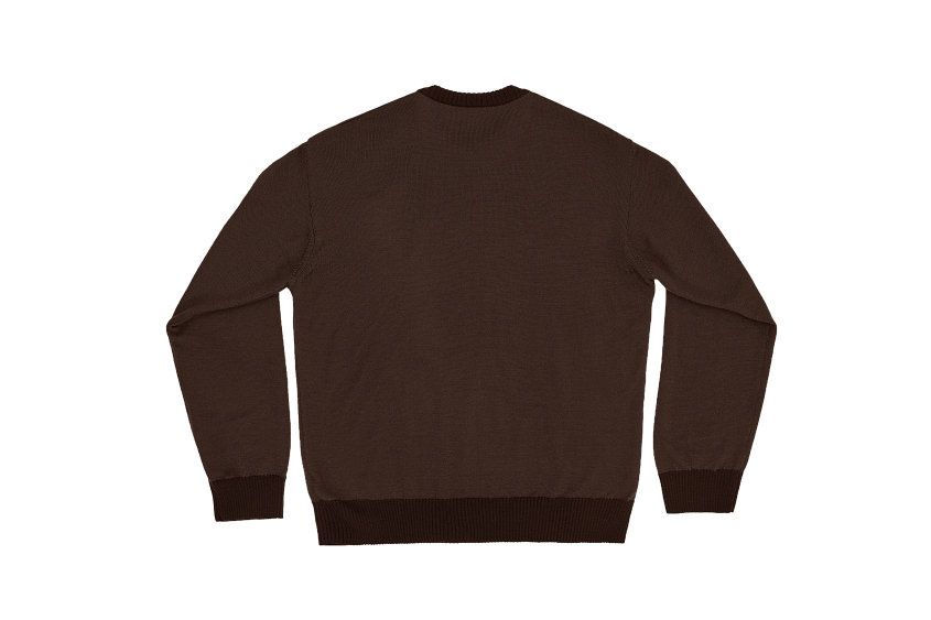 Свитер с эмблемой 1936 года (коричневый) (S)
