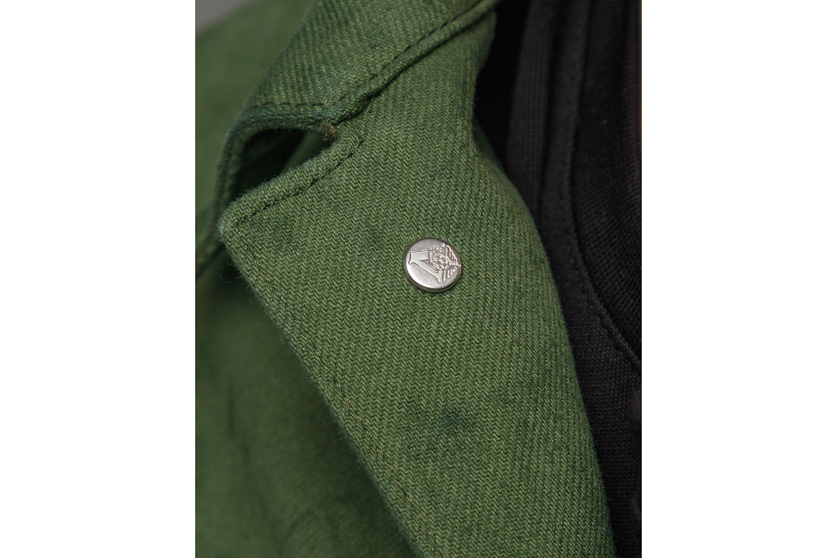 Куртка железнодорожного рабочего (зелёная) ЧРКЗВ x ПЛНБ (S)