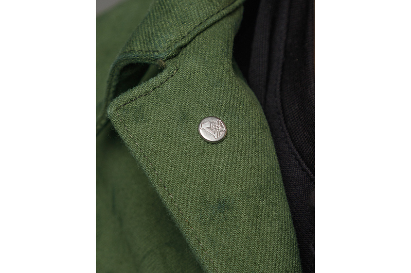 Куртка железнодорожного рабочего (зелёная) ЧРКЗВ x ПЛНБ (S)