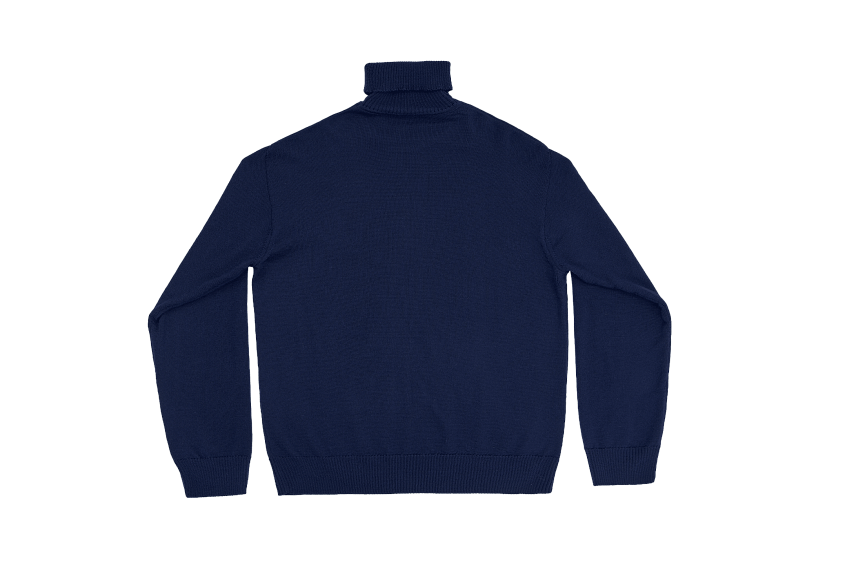 Свитер с высоким горлом КОР (синий) (S)