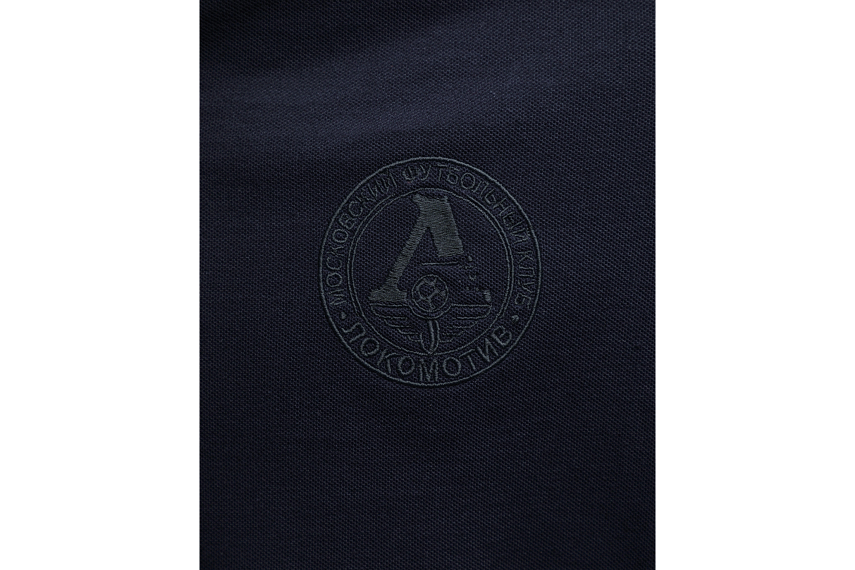 Рубашка -поло (тёмно -синий) с эмблемой ЧРКЗВ x ПЛНБ (S)
