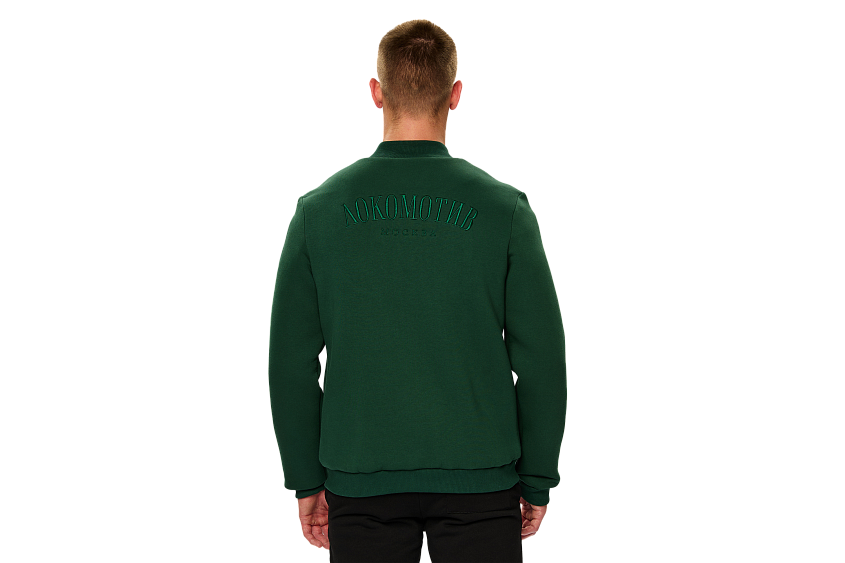 Бомбер FCLM base зелёный (XL)