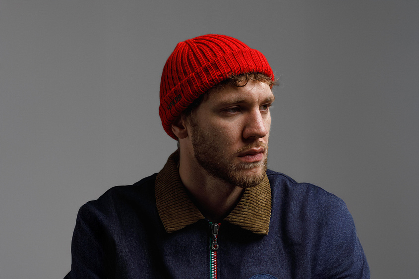 Шапка вязаная (красная) ЧРКЗВ х ПЛНБ