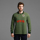 Рубашка -поло с длинным рукавом (тёмно - зелёная) ЧРКЗВ x ПЛНБ (S)