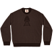 Свитер с эмблемой 1936 года (коричневый) (S)
