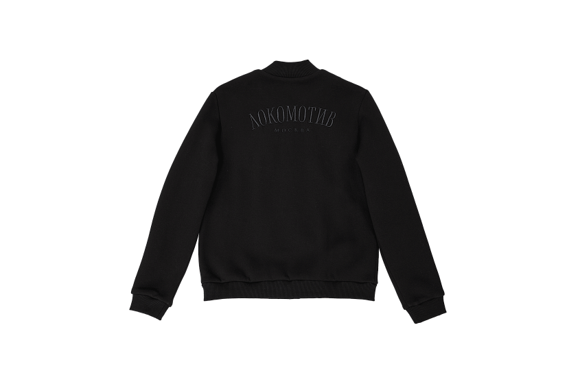 Бомбер FCLM base чёрный (XS)