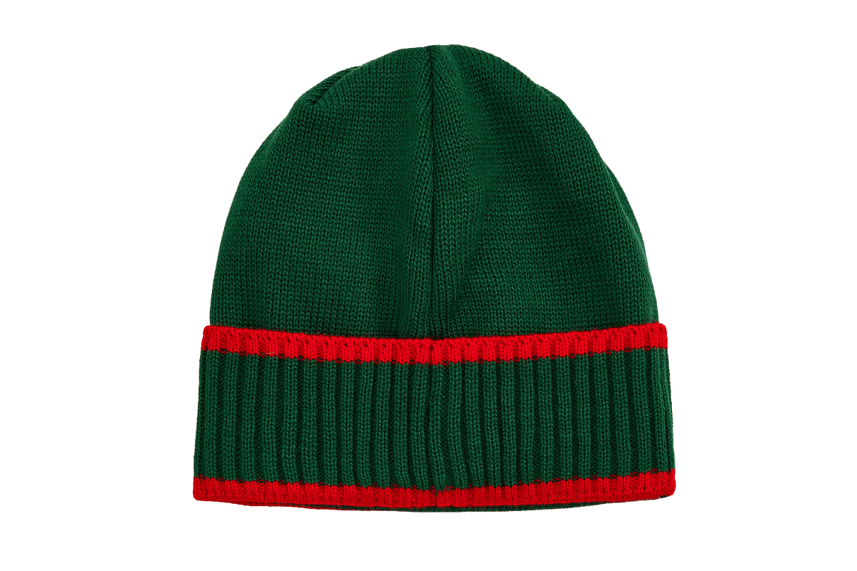 Шапка с эмблемой «Третий комплект» (зелёная)