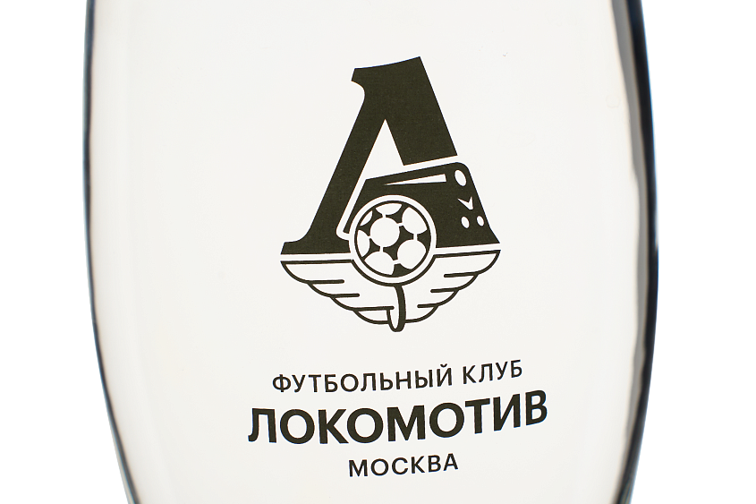Стакан 0,58л Тюлип эмблема монохром
