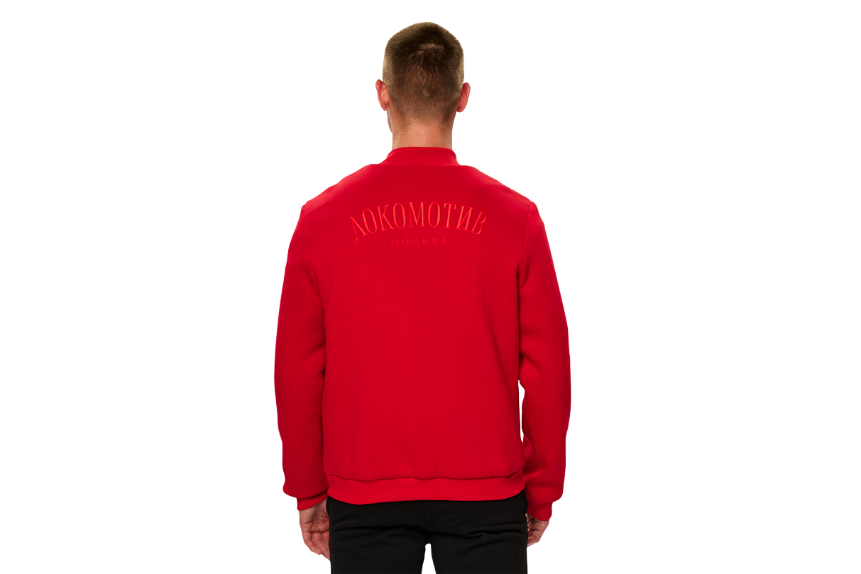 Бомбер FCLM base красный (XS)