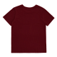 Футболка женская с аббревиатурой (бордовая) (XS)