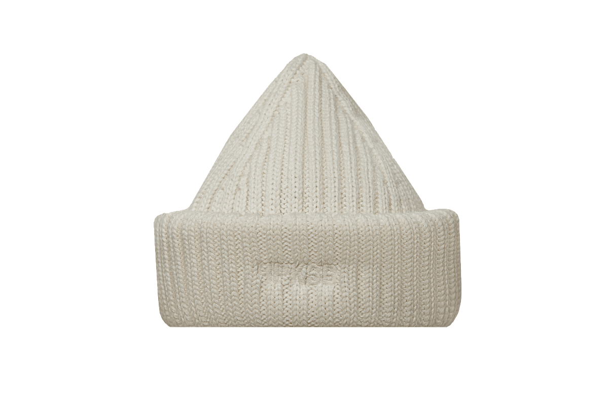 Шапка вязаная (слоновая кость ) ЧРКЗВ х ПЛНБ