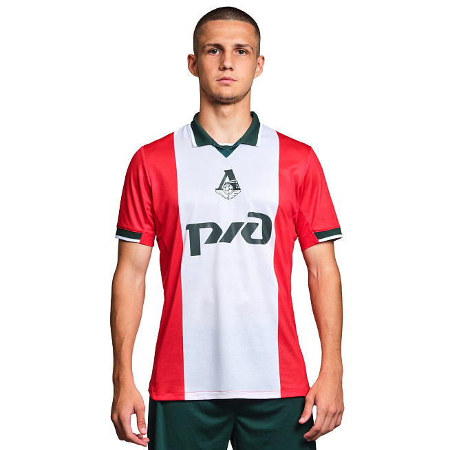 Футболка игровая TM10601B0101 (красно/белая, 100% полиэстер) (2XL)