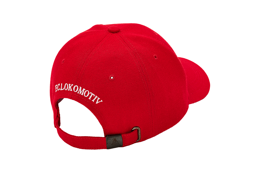 Кепка с эмблемой красная (58)