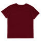 Футболка женская с каллиграфической надписью (бордовая) (XS)