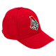 Кепка с эмблемой красная (58)