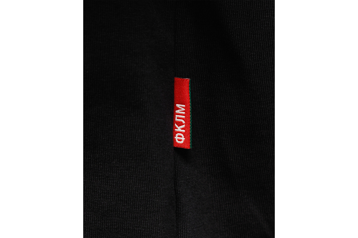 Футболка свободного кроя (чёрная) ЧРКЗВ x ПЛНБ (XS)