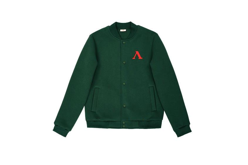 Бомбер FCLM base зелёный (XL)