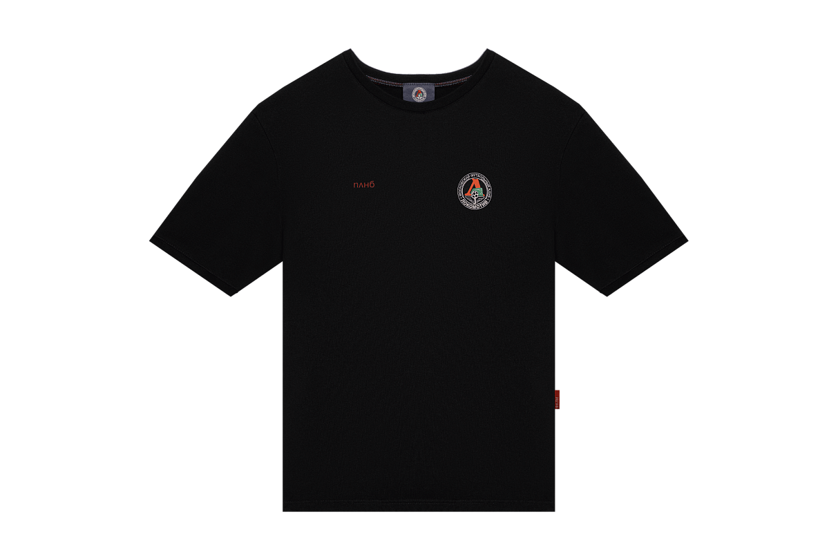 Футболка свободного кроя (чёрная) ЧРКЗВ x ПЛНБ (XS)