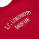 Свитшот 2004 Красный с цветной эмблемой (M)