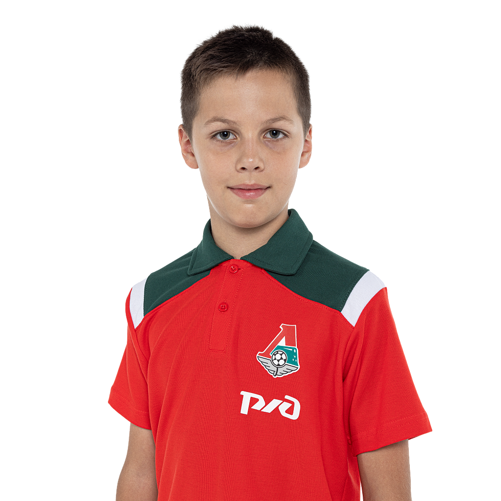 Поло TM10701B3101 (красный, 100% хлопок) (5xs)