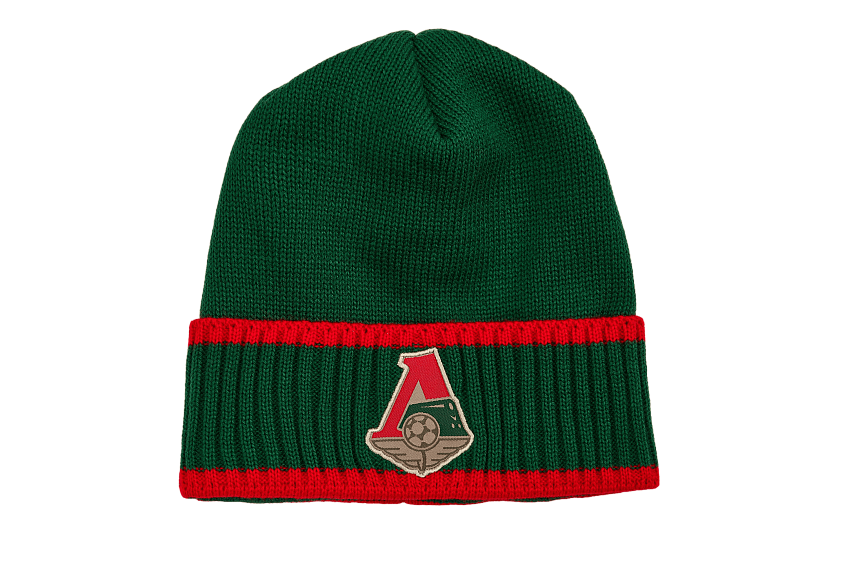 Шапка с эмблемой «Третий комплект» (зелёная)